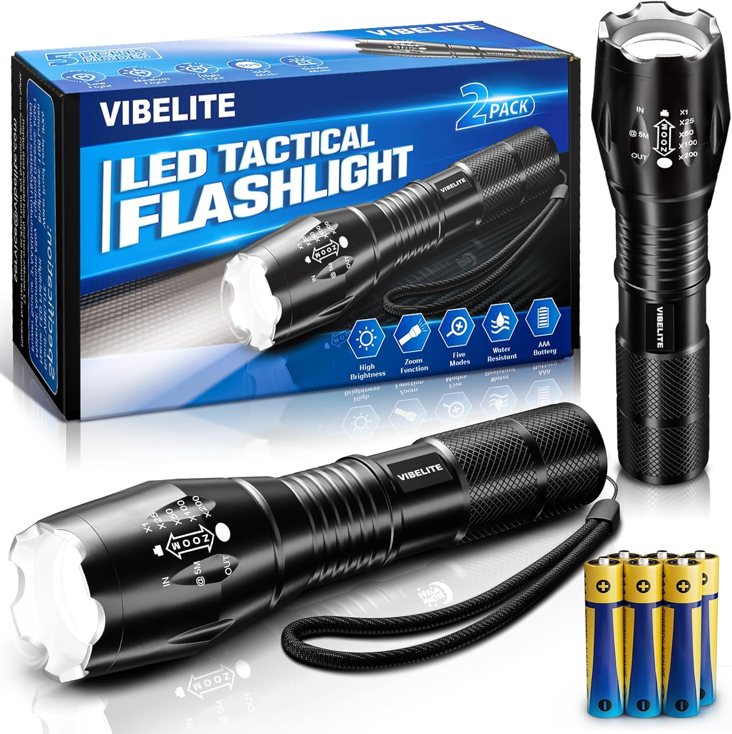 Vibelite High Lumens Flashlights