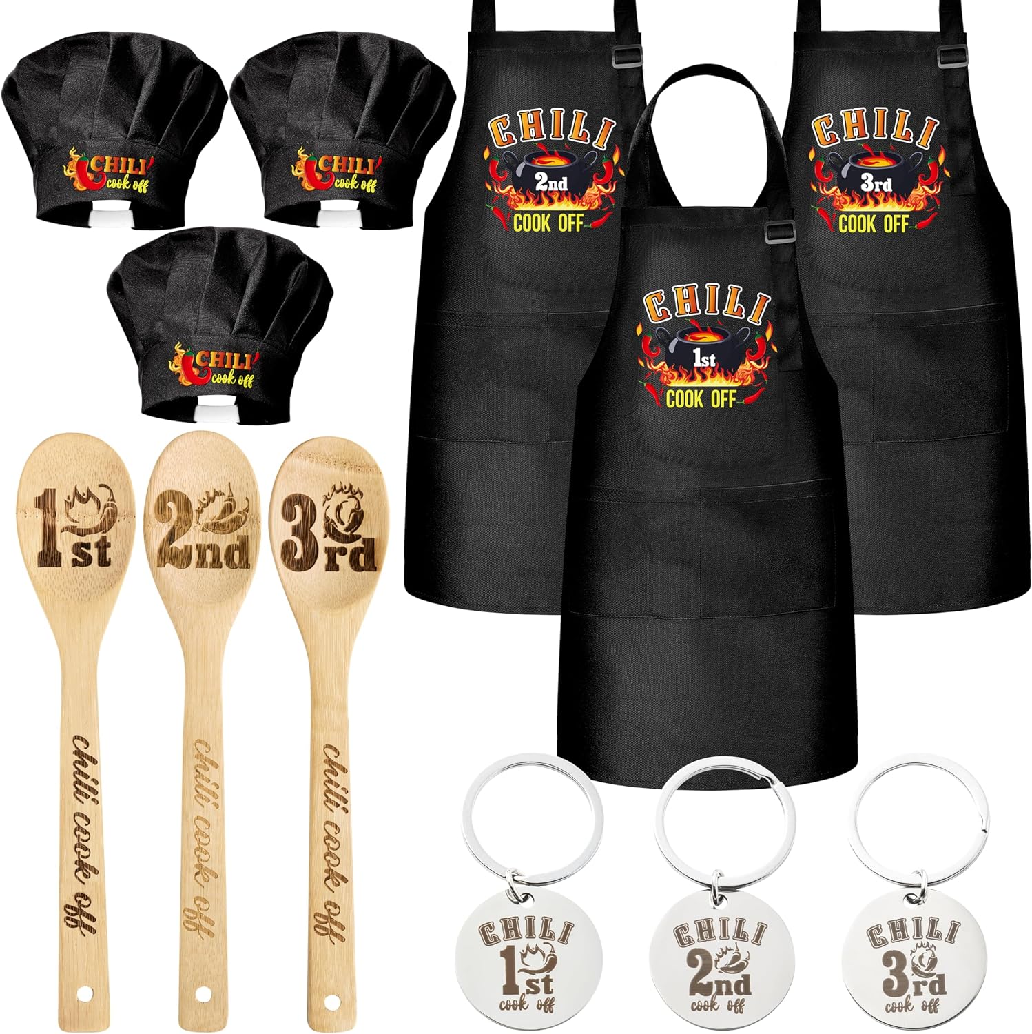 BZaber Chili Cook Off Trophy Sets
