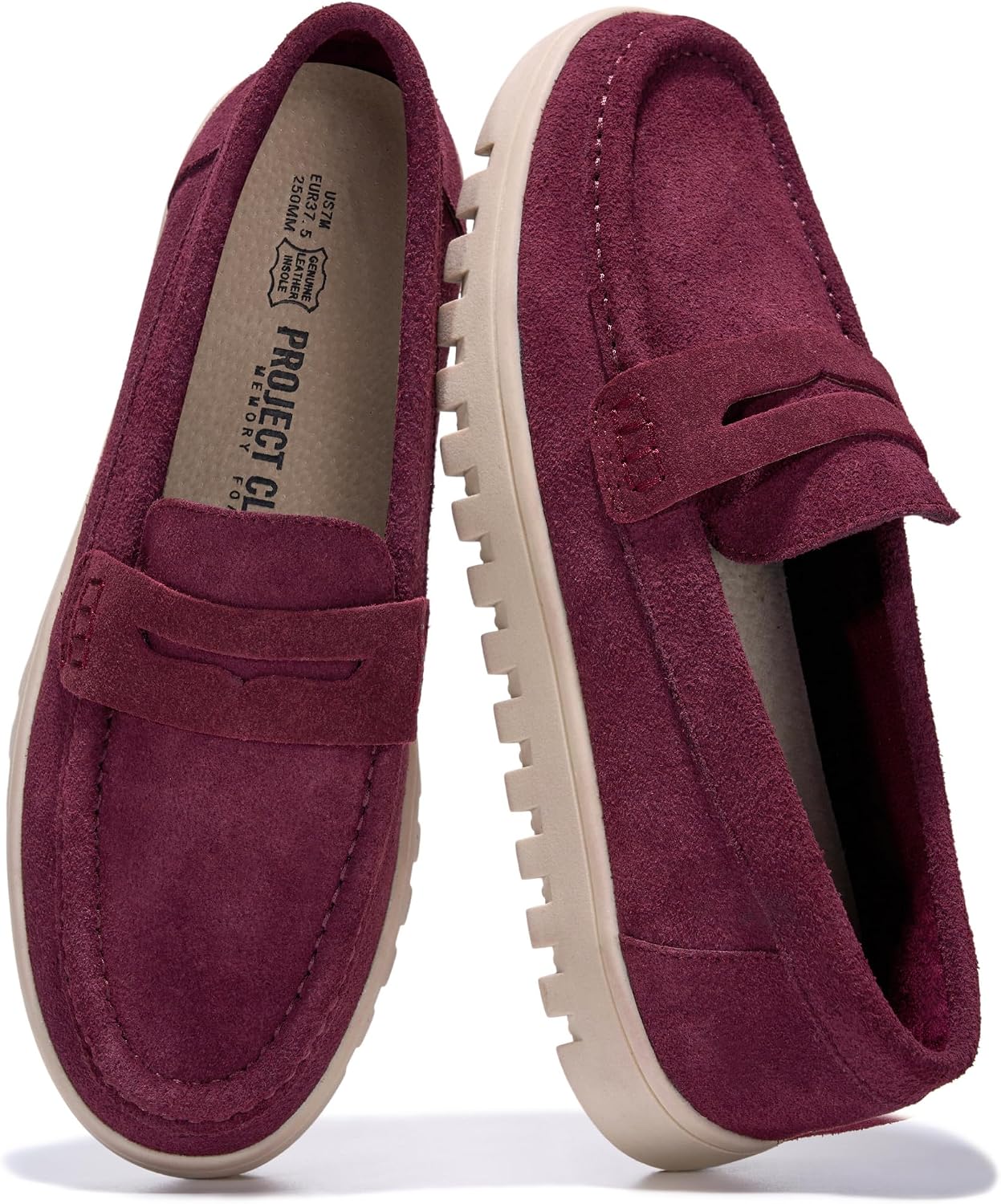 Project Cloud Leather Loafers
