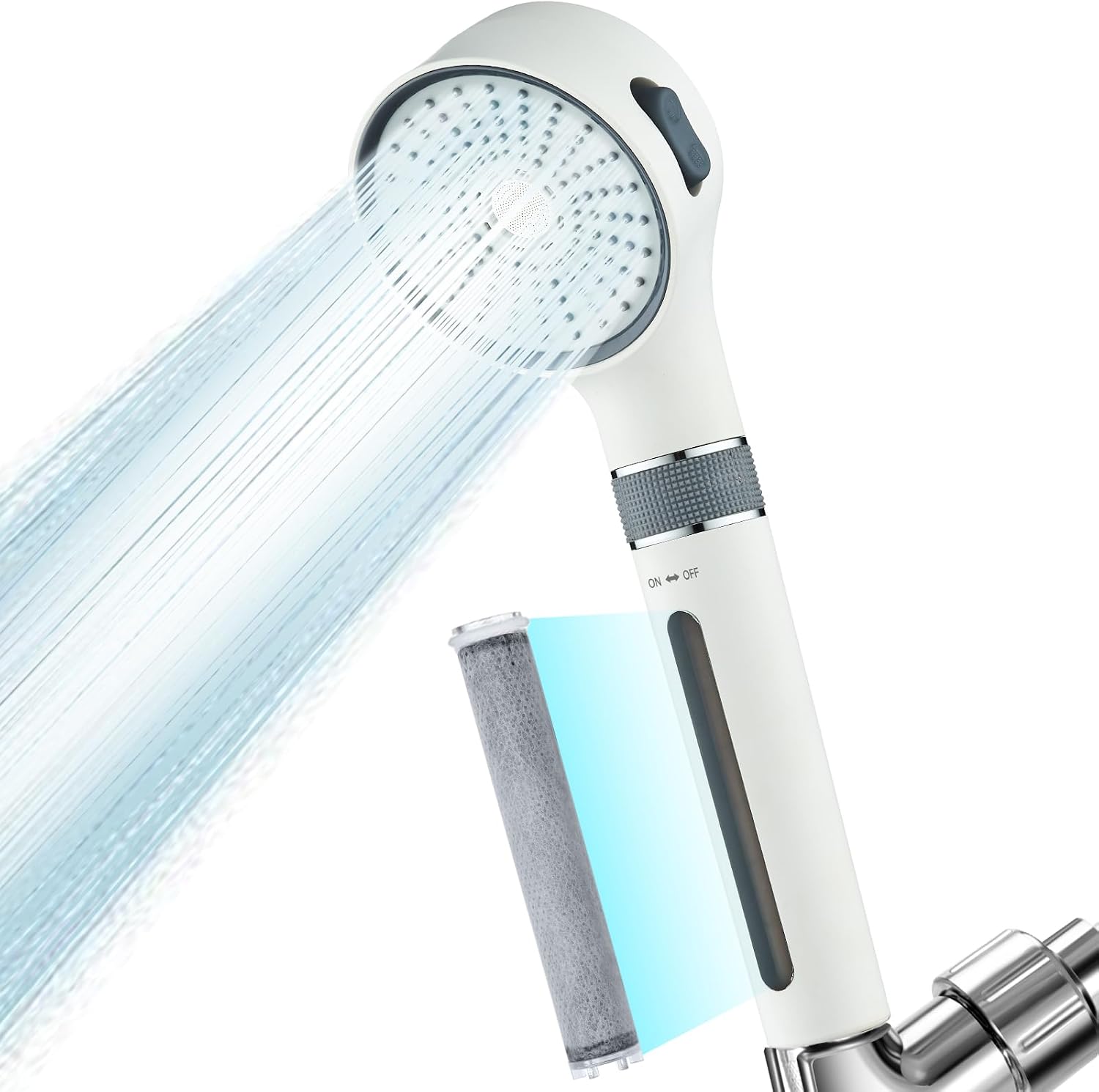 Filtered Shower Heads with Hose
