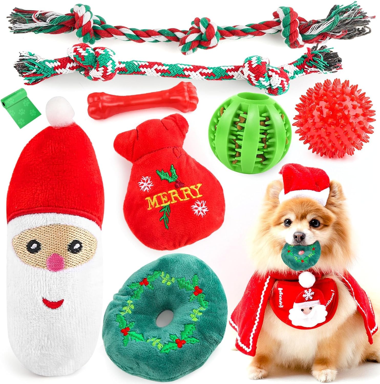 Christmas Dog Toy Packs