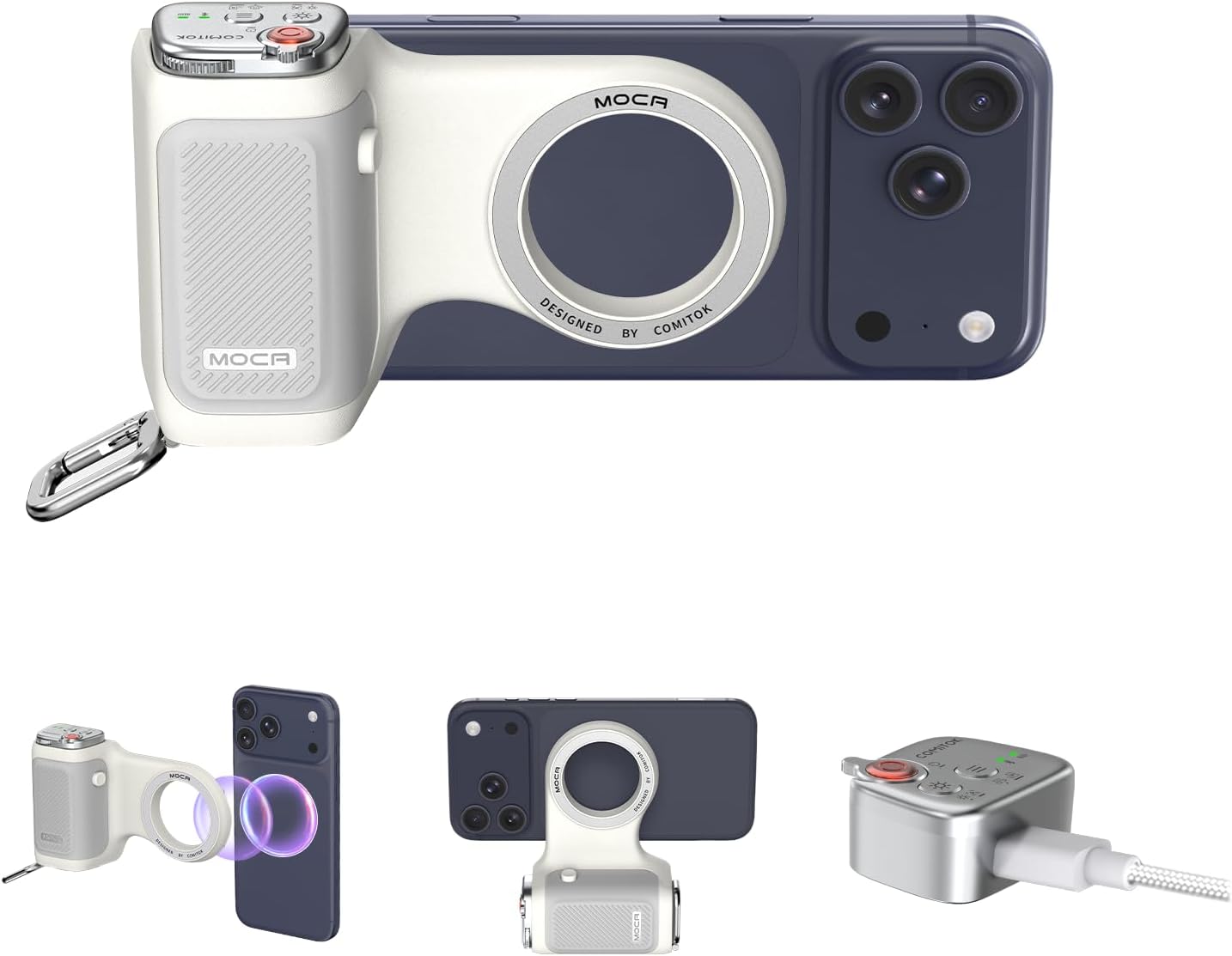 COMITOK MOCA iPhone 17 Pro Camera Grip
