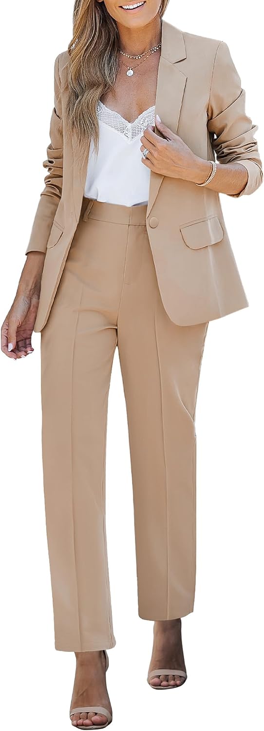 Luvamia Women's Blazer Pantsuits