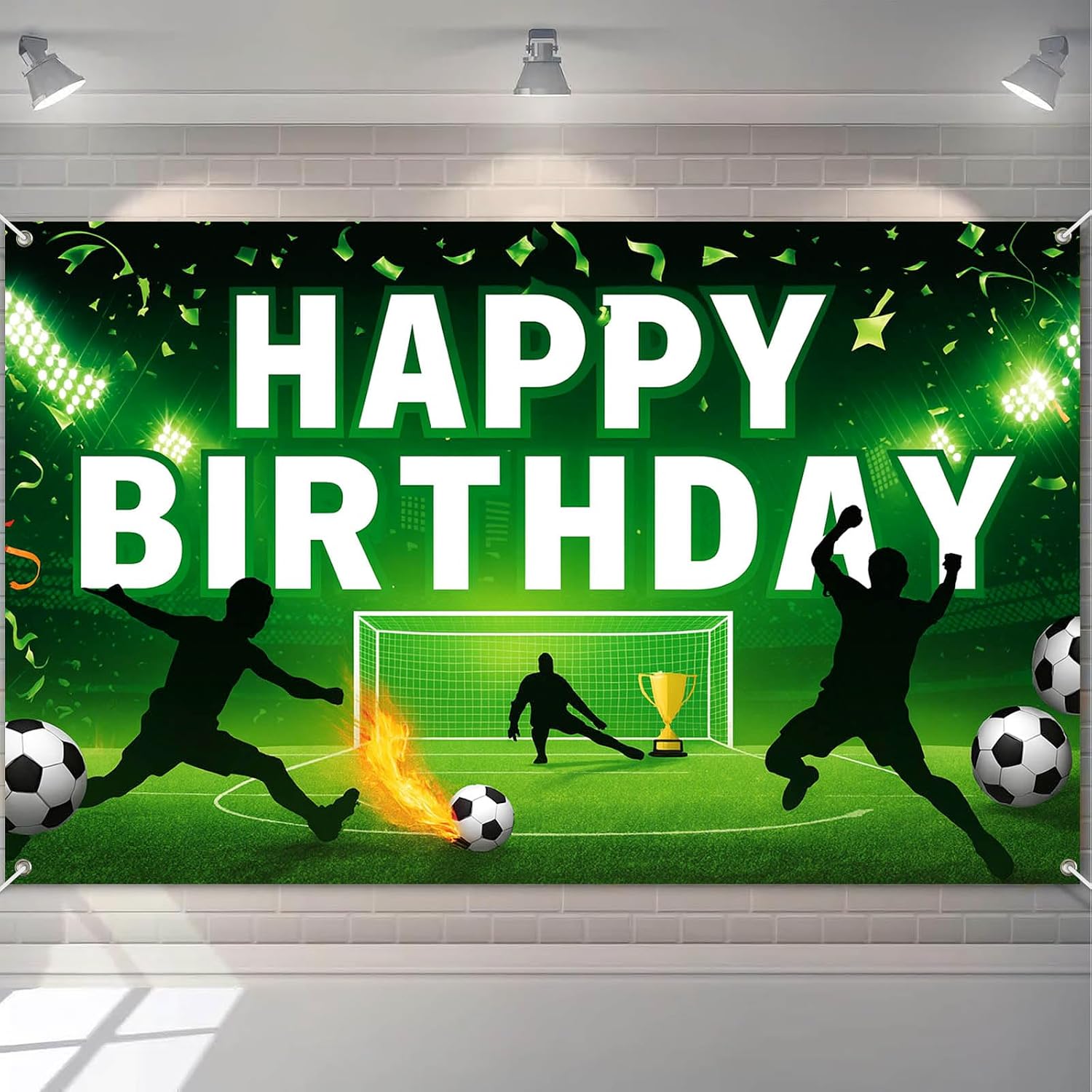 Soccer Birthday Party Banners