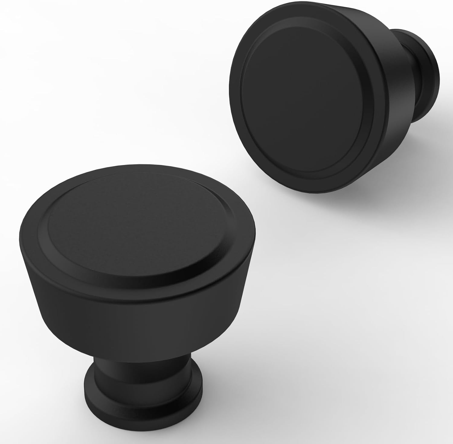 Matte Black Cabinet Knobs