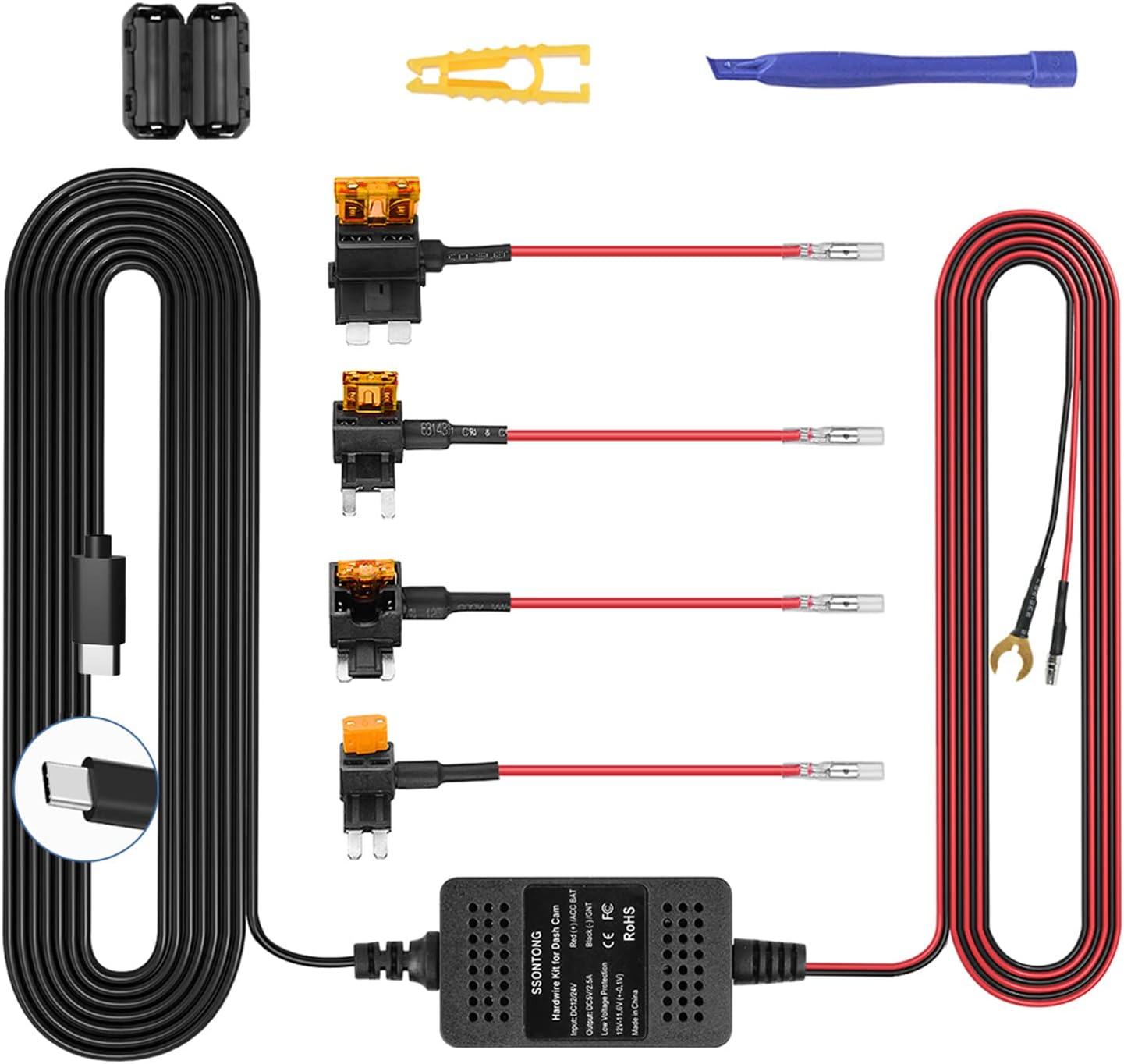 Upgraded Dash Cam Power Kit