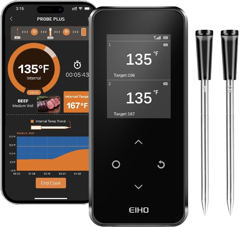 Wireless Bluetooth Meat Thermometers
