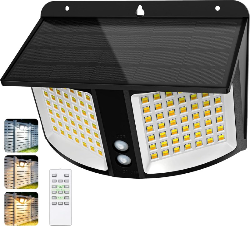 Solar Lights Outdoor Motion Sensor