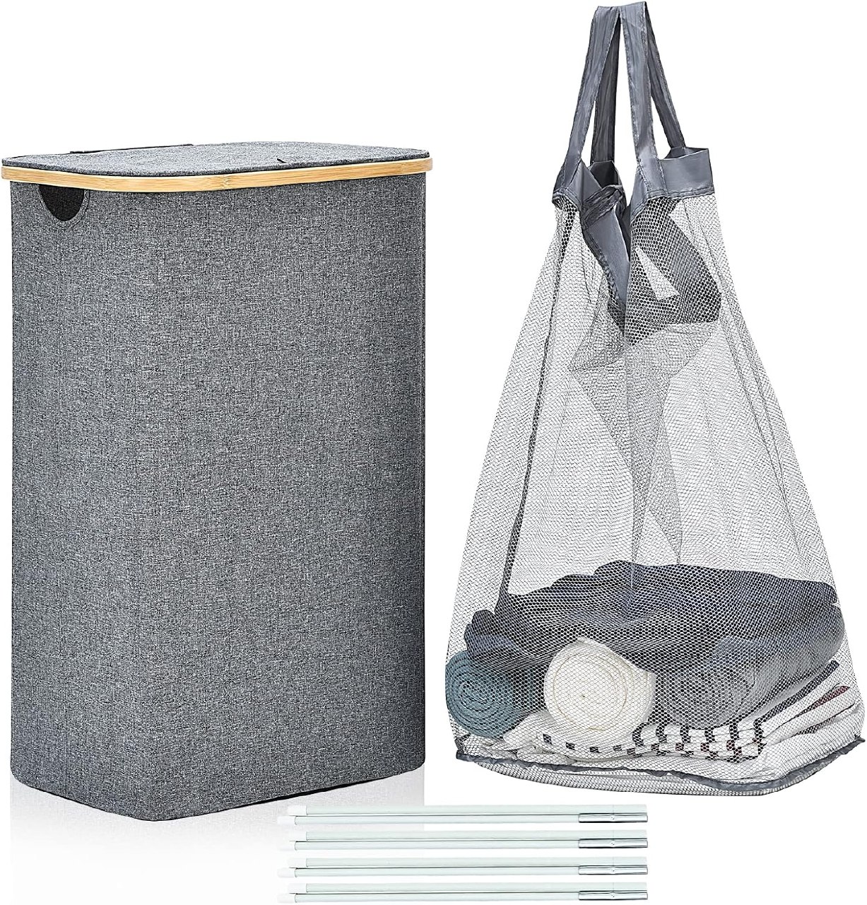 Edergoo Laundry Baskets with Lid