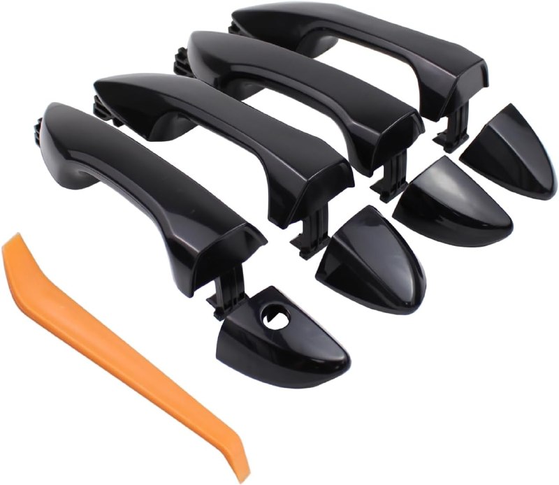 Black Exterior Door Handles