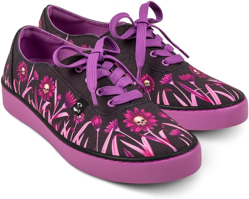 Hot Chocolate Design Lace-Up Sneakers