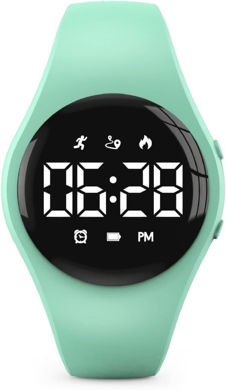 Kids LED Digital Pedometer Watches