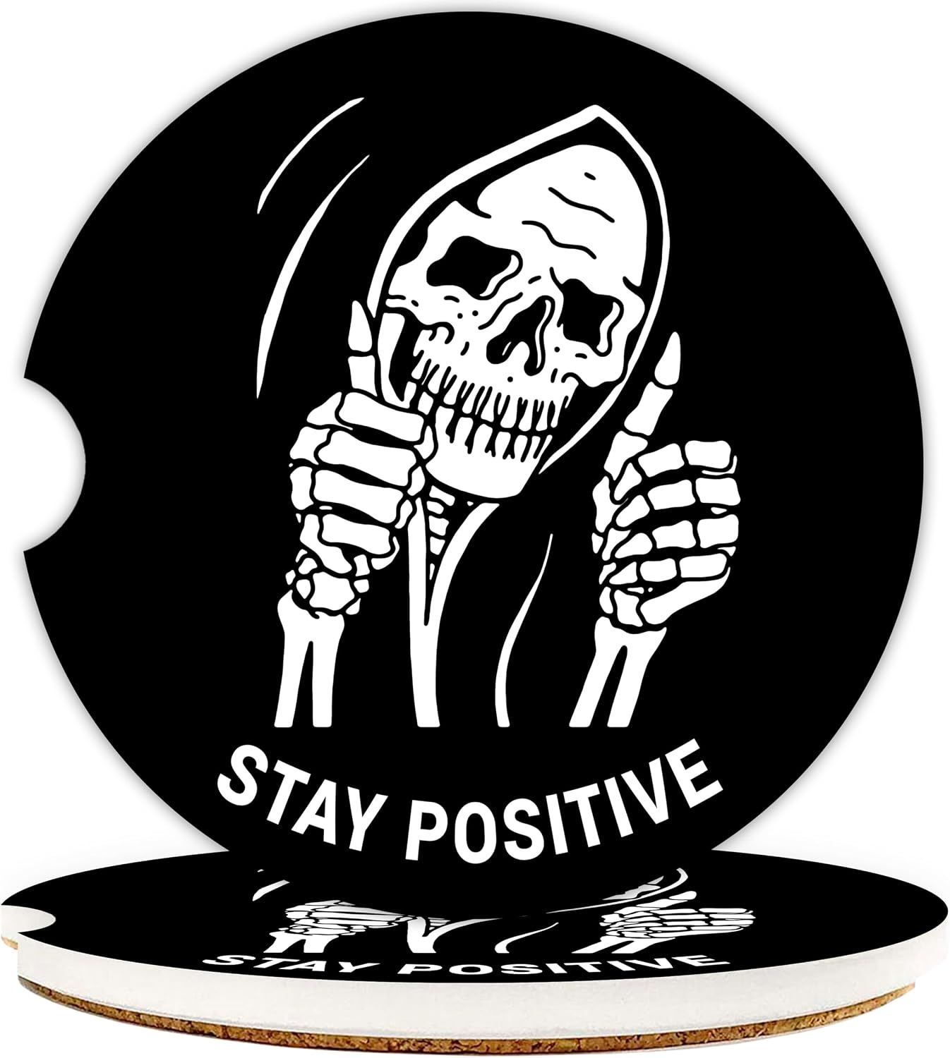 Skull Coasters (2 Pack