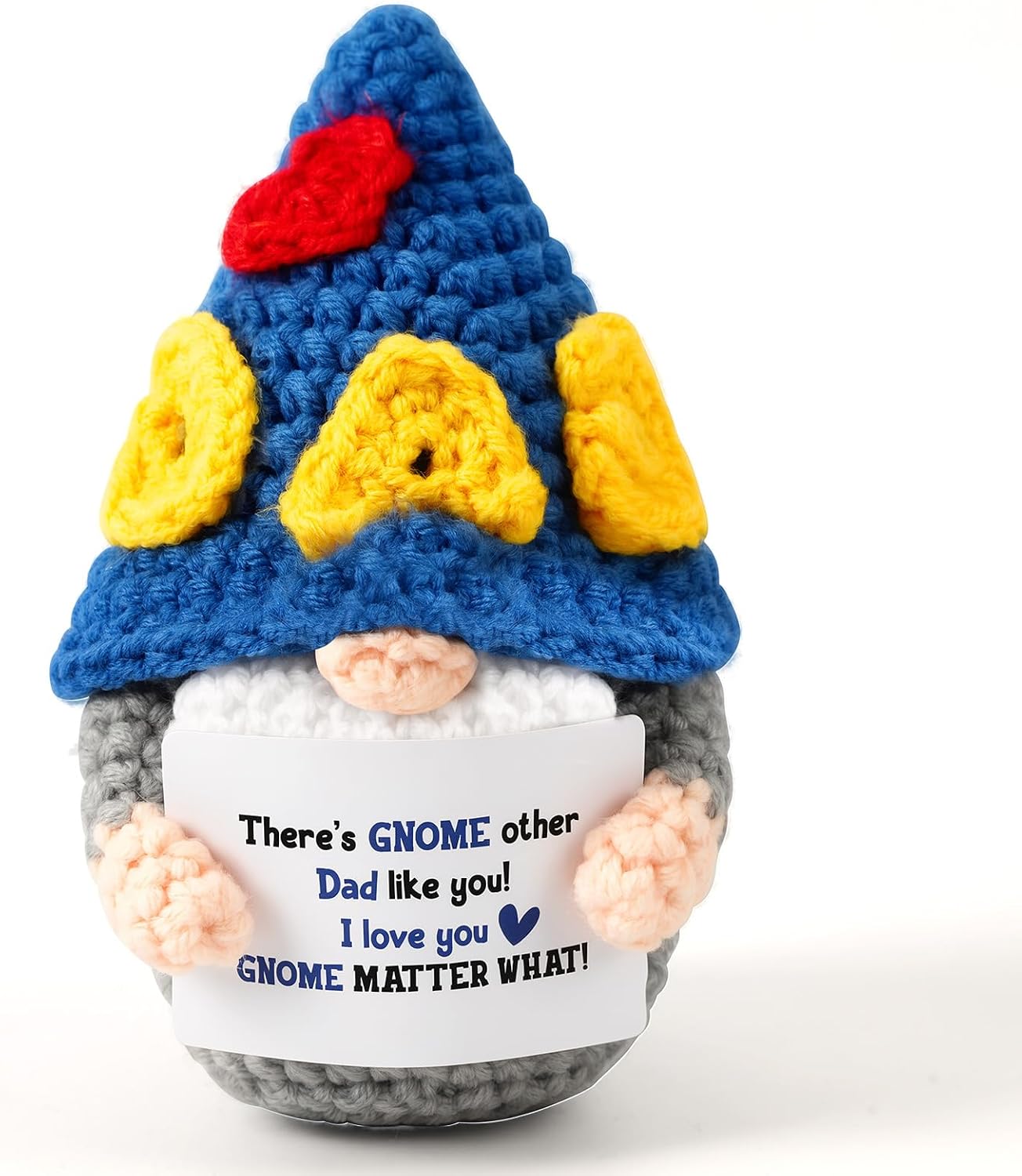 Crochet Dad Gnomes