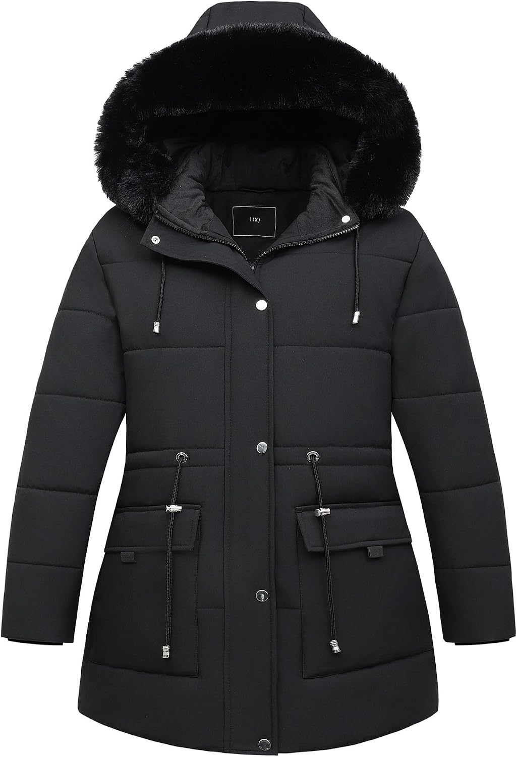 Pefflarge Plus Size Down Parkas