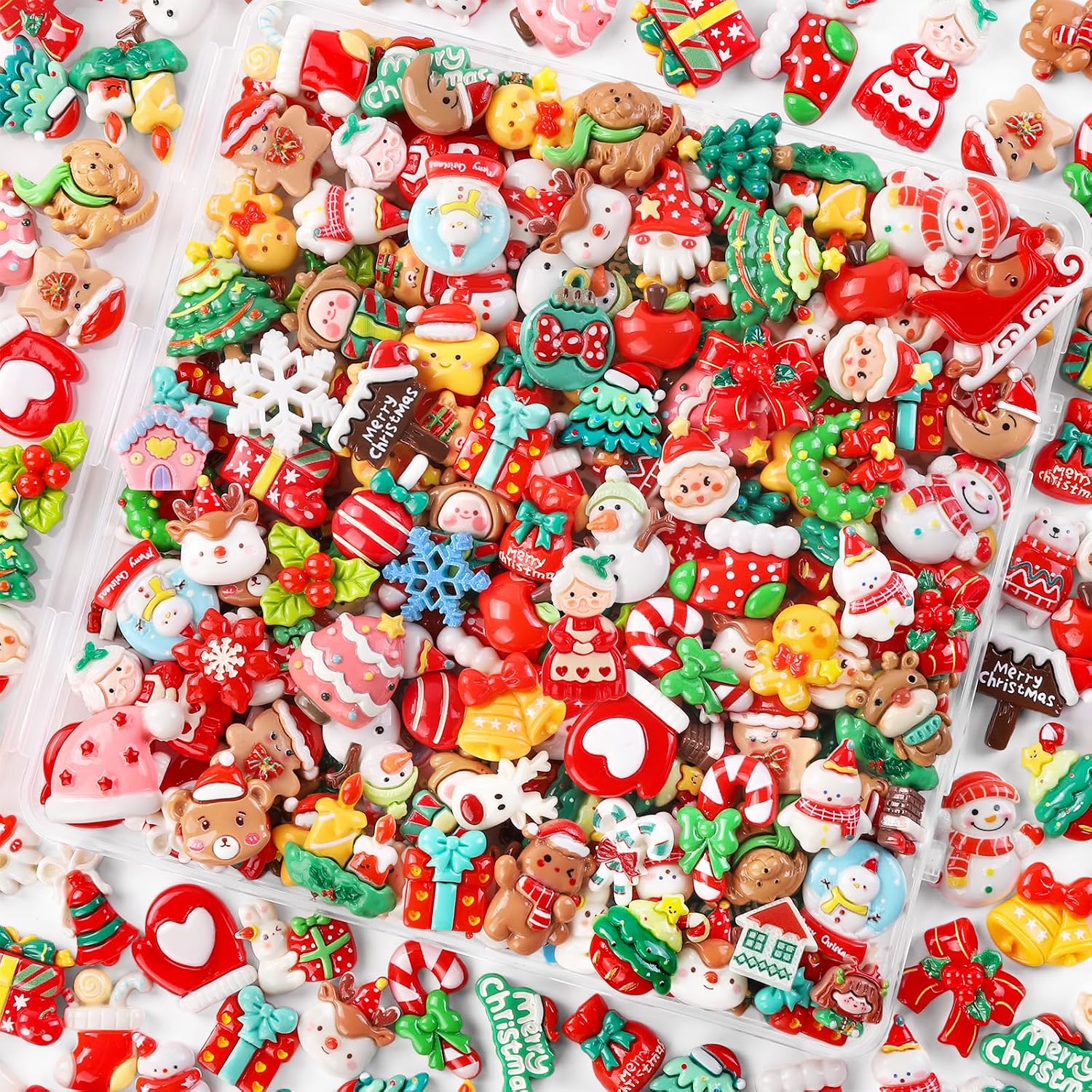 Vellibring Christmas Slime Charms