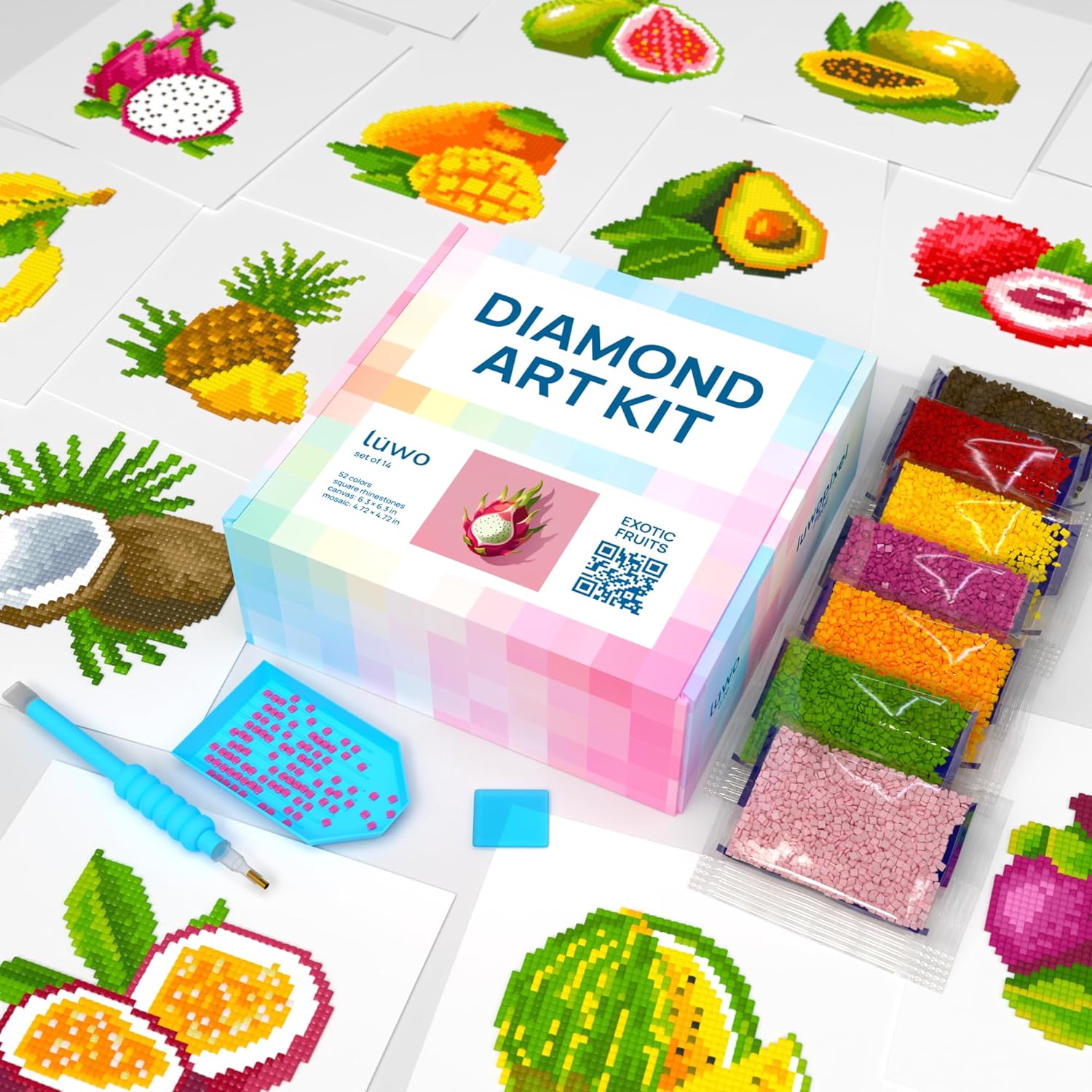 LuwoArte Japanese Painting Kits