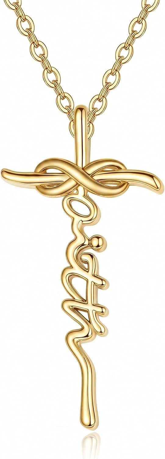JIYVY32 Cross Necklaces