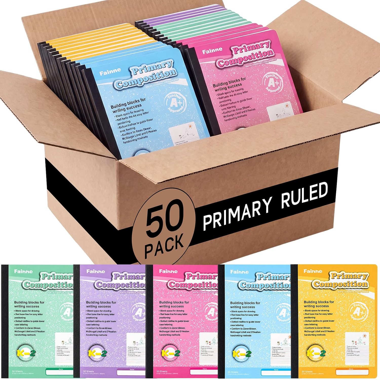 Fainne Primary Composition Notebooks
