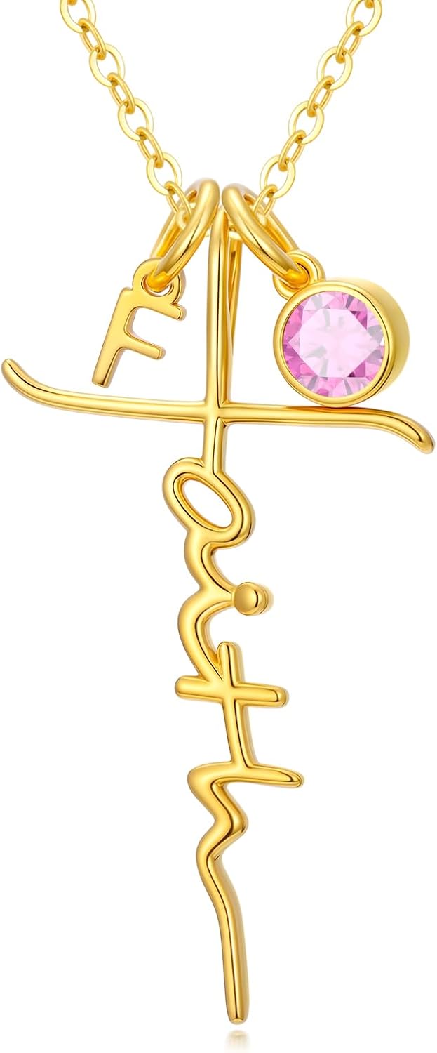 Poiuy Gold Cross Necklaces