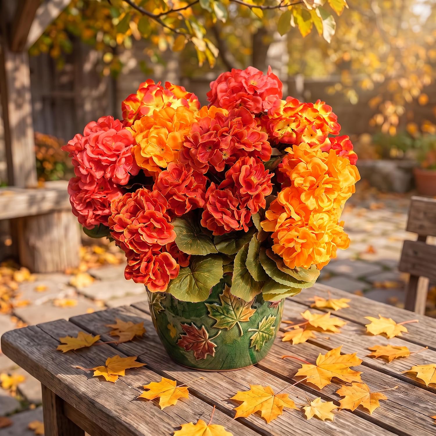 Artificial Geranium Flowers (Mixed Color