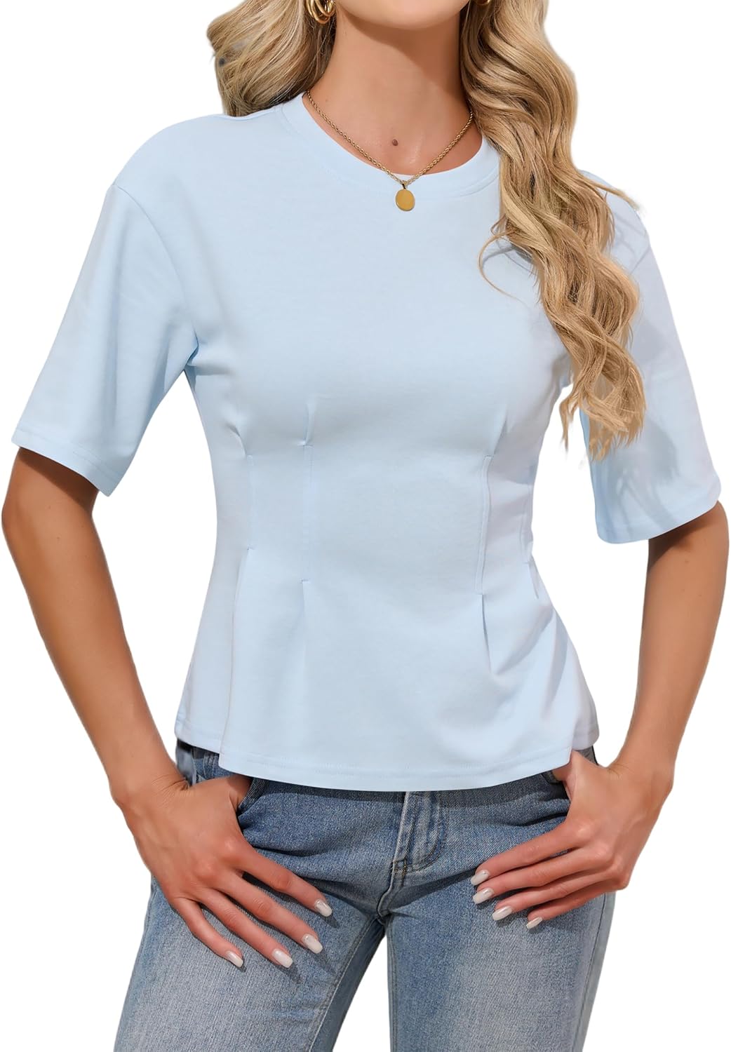 Datamount Peplum Tops