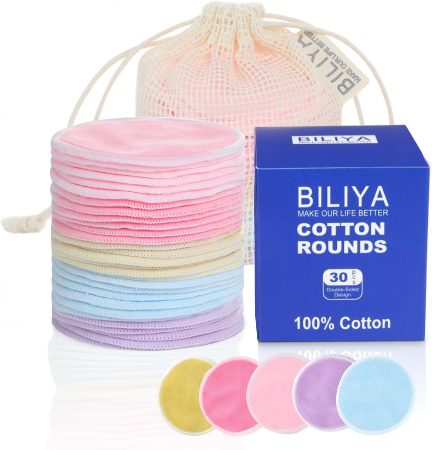 BILIYA Makeup Remover Pads