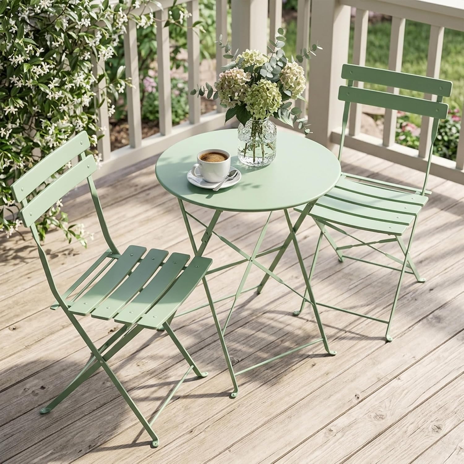 Patio Bistro Sets (Bean Green