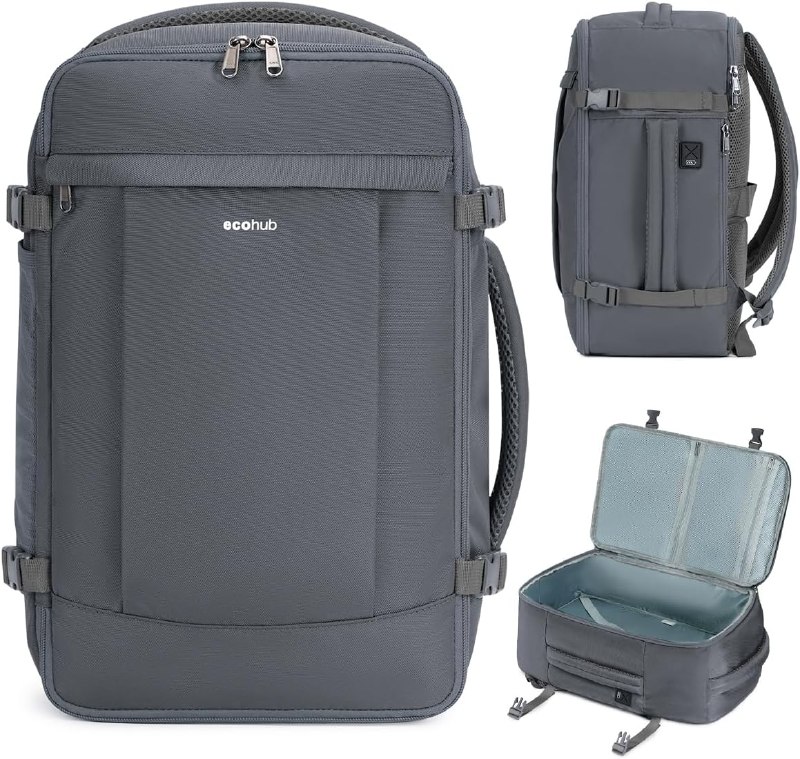 Ecohub Travel Backpacks (Grey