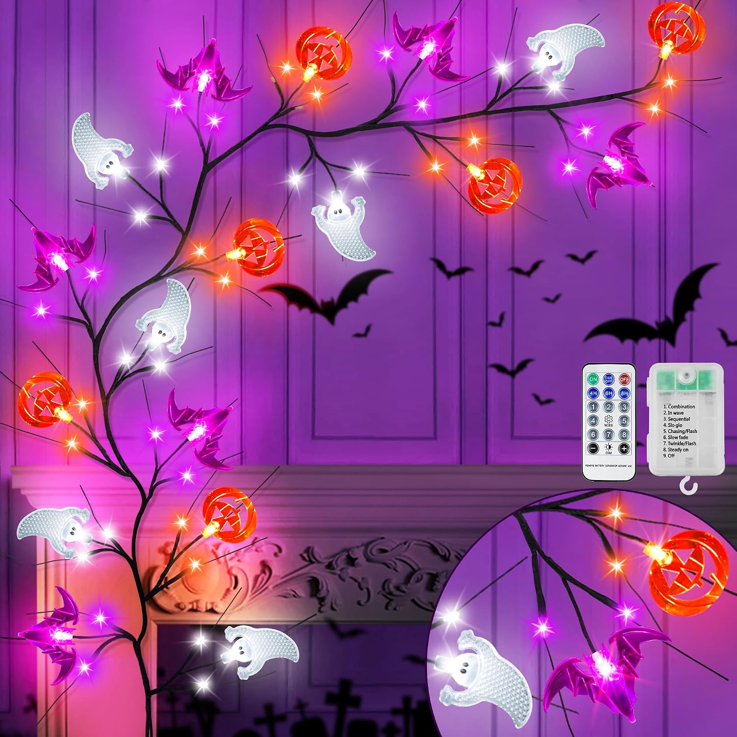 Halloween Garland Lights