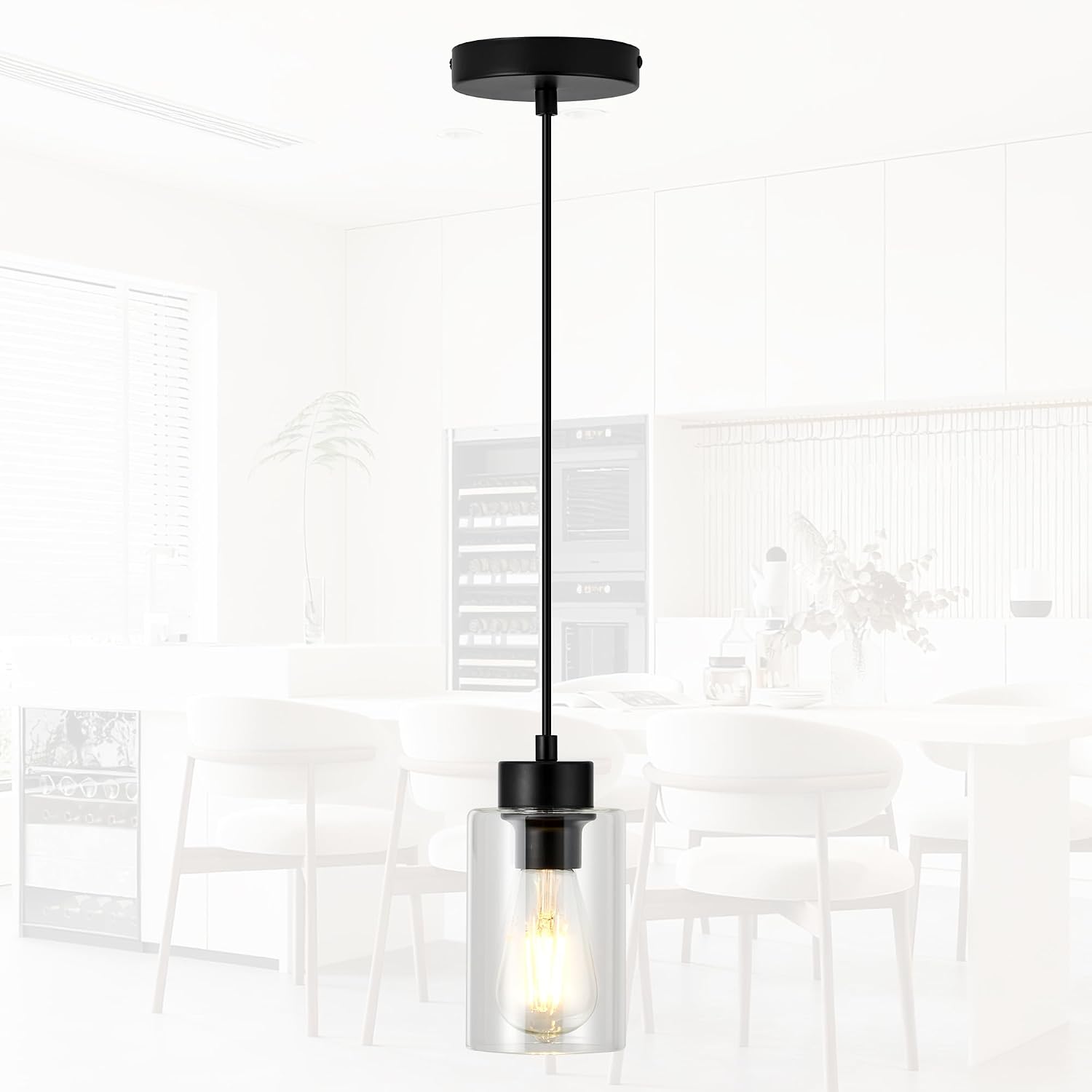 Matte Black Modern Pendant Lights