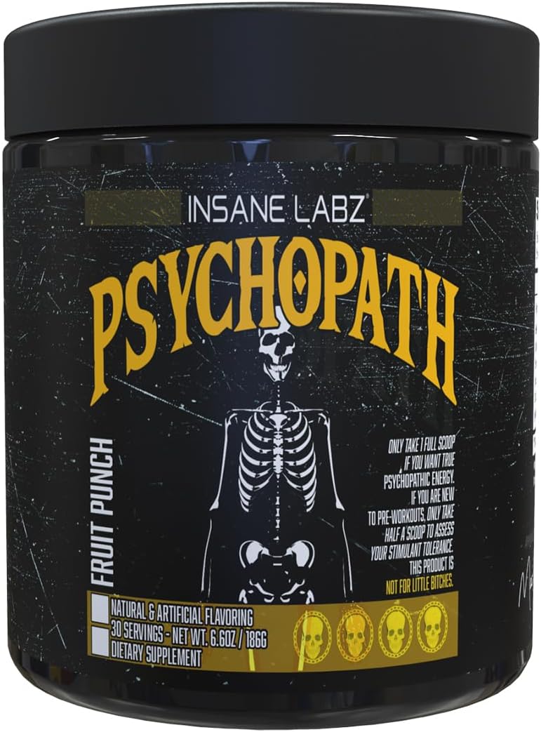 Psychopath Pre-Workout Powders