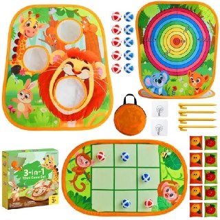 Walmart 3-in-1 Animal Bean Bag Toss Game, Indoor & Outdoor
