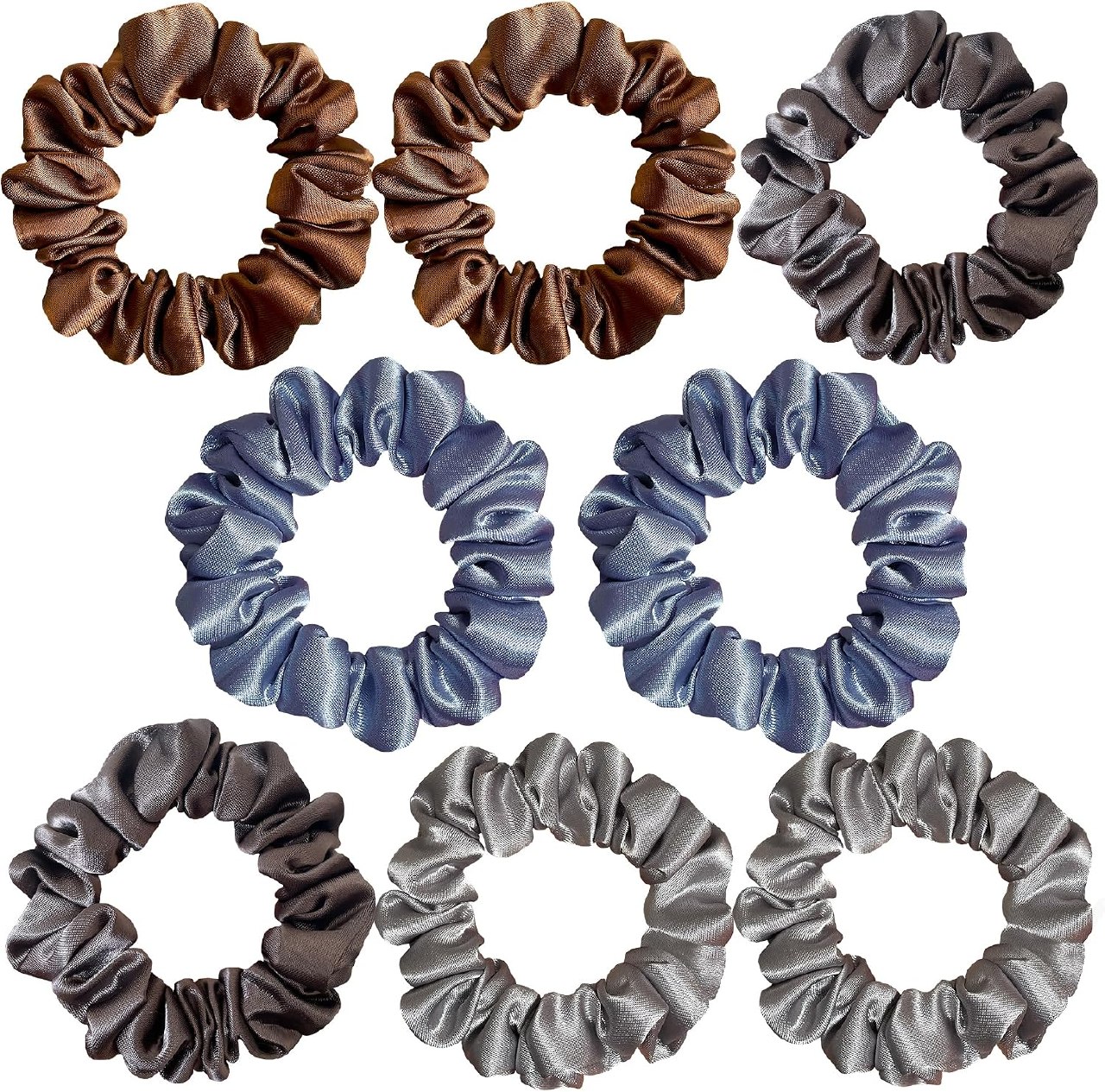 Mebloblo Silk Hair Scrunchies
