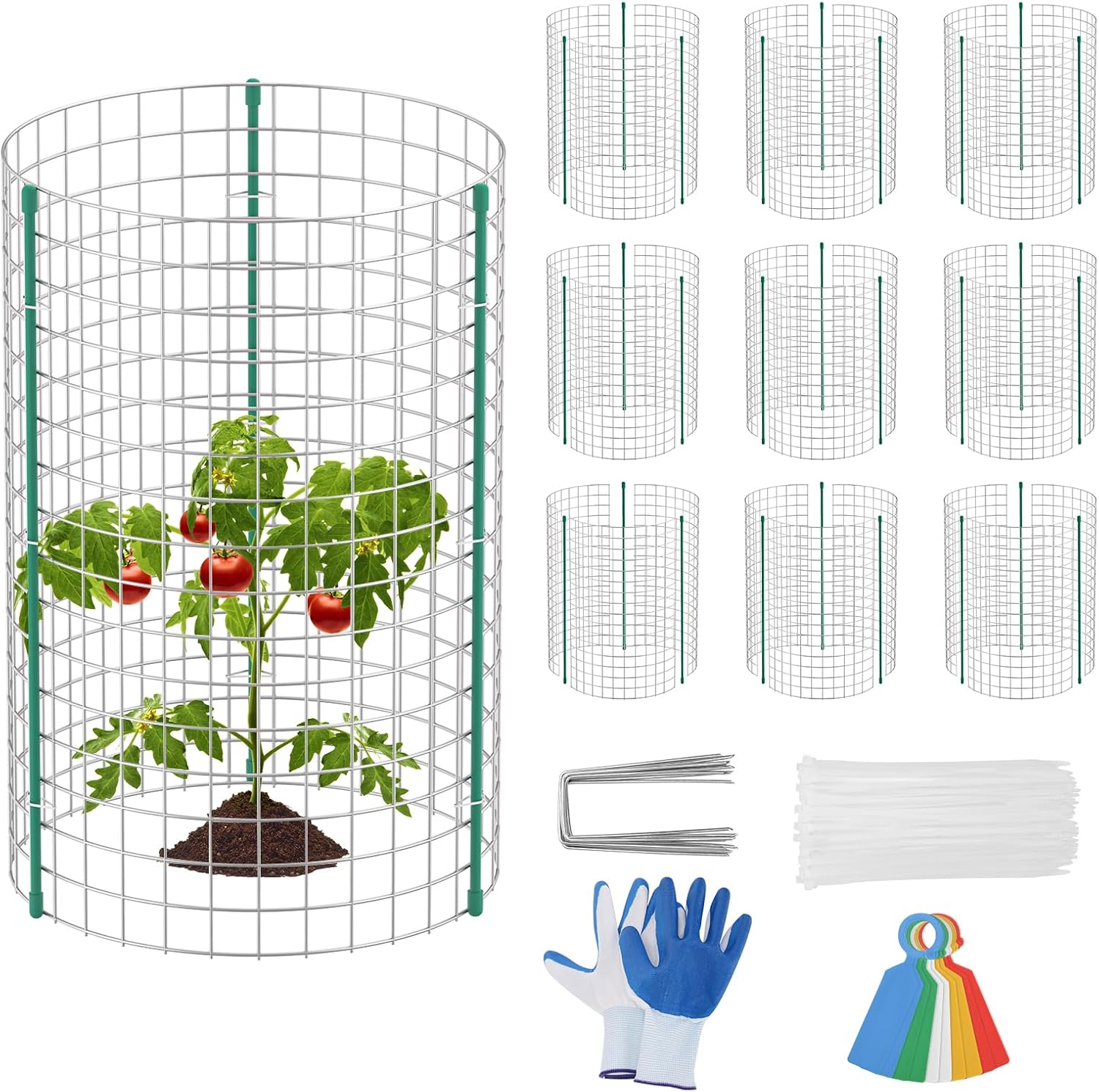 Galvanized Plant Protector Cages