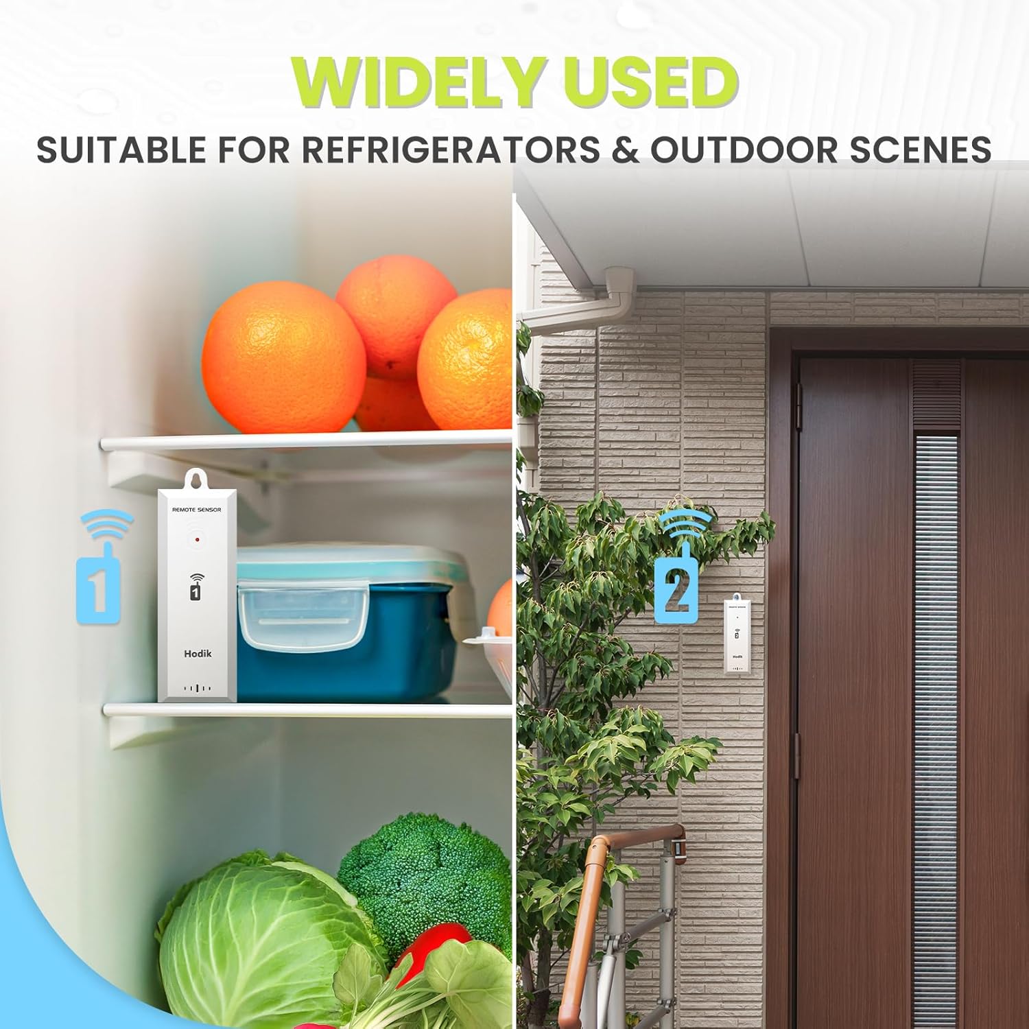 Wireless Fridge Freezer Thermometers