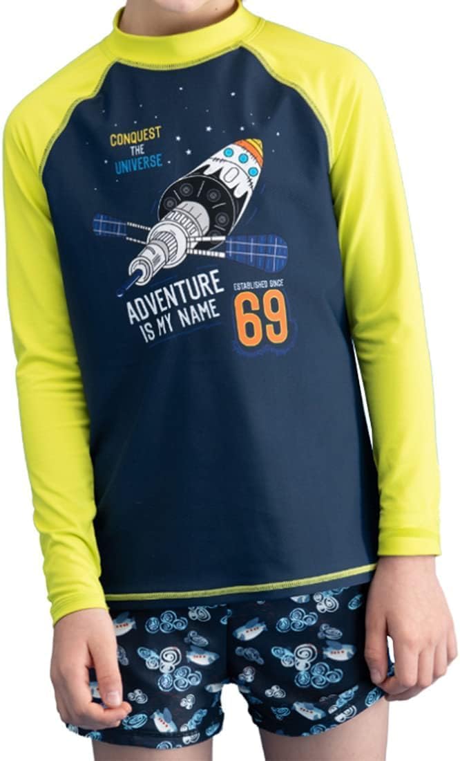 Toddler Boys Shark Rash Guard Sets