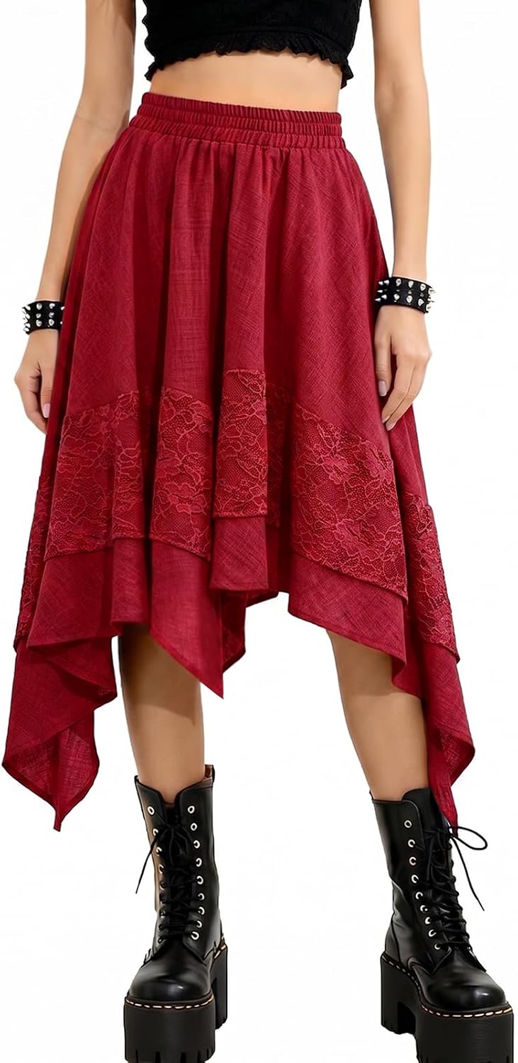 Bridesmay Renaissance Fairy Skirts