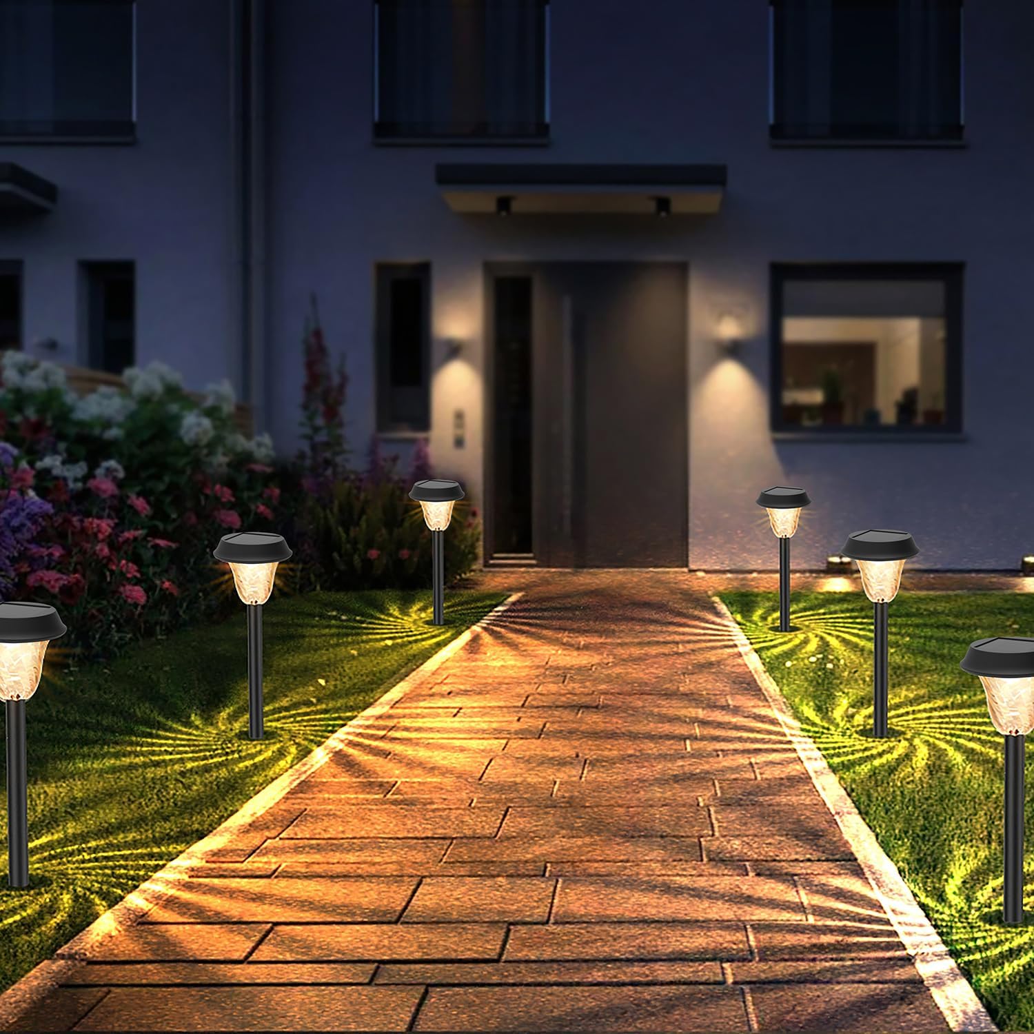 Solar Pathway Lights (4 Pack