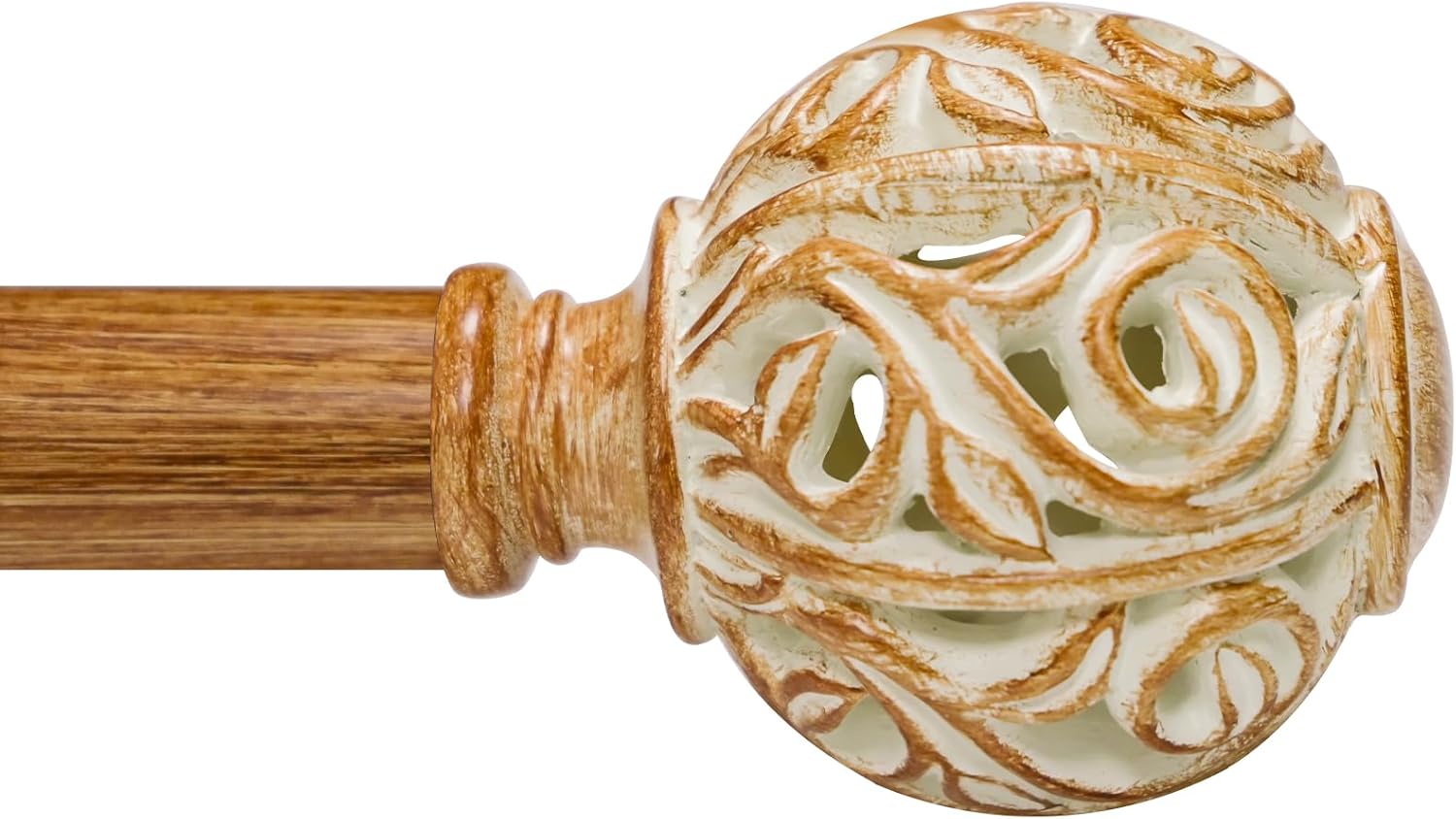 EQURROY Decorative Curtain Rods