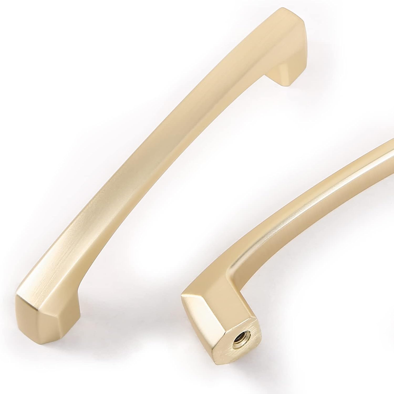 Cotykiley Brushed Brass Cabinet Handles