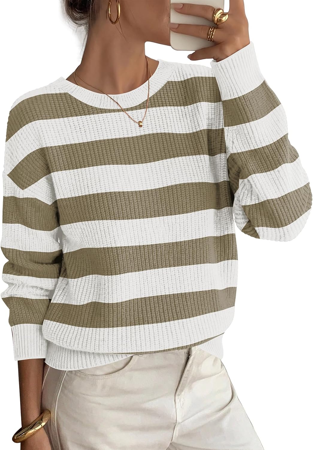 WIHOLL Crewneck Sweaters