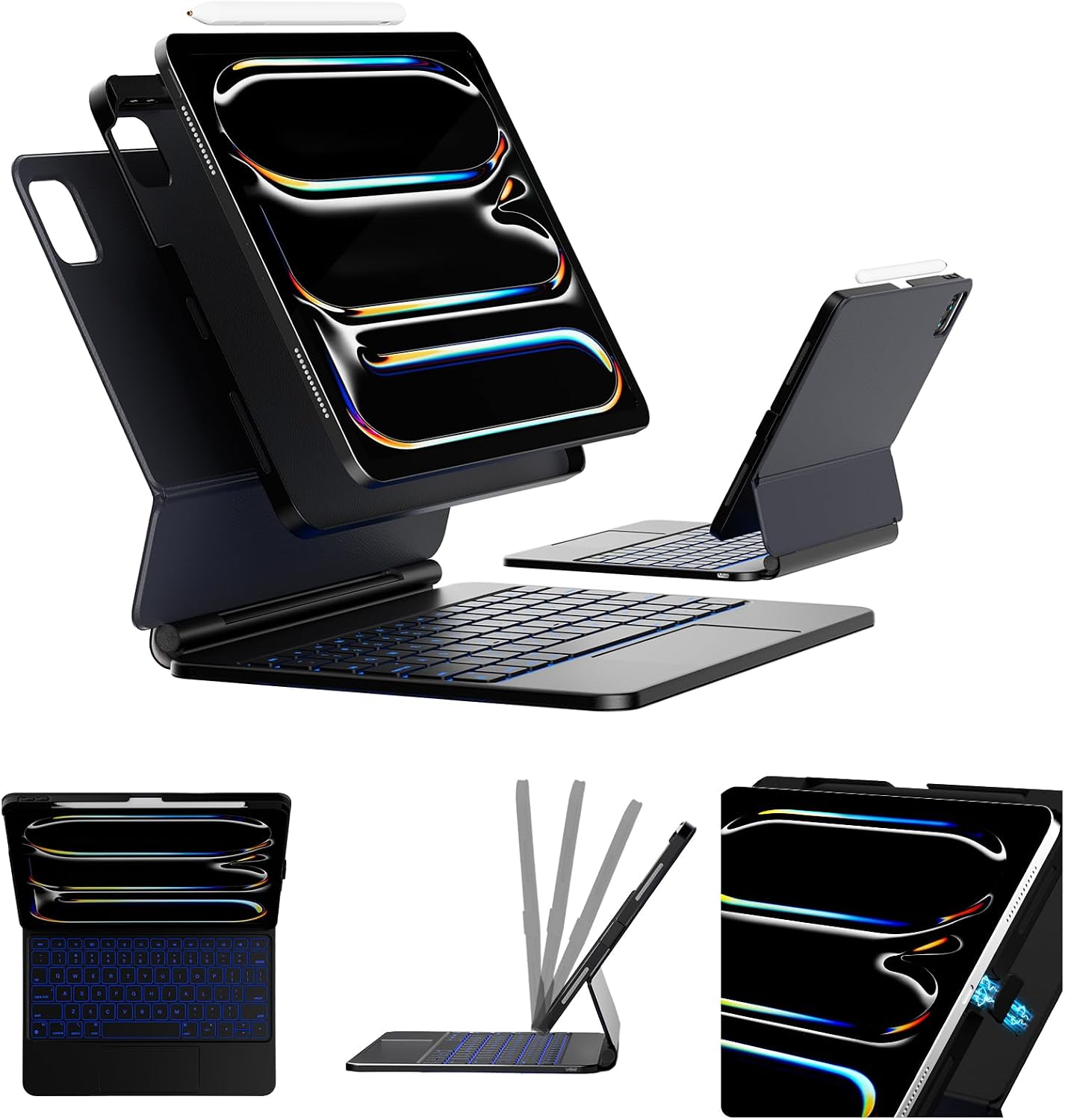 CNAIDUNR iPad Keyboard Cases