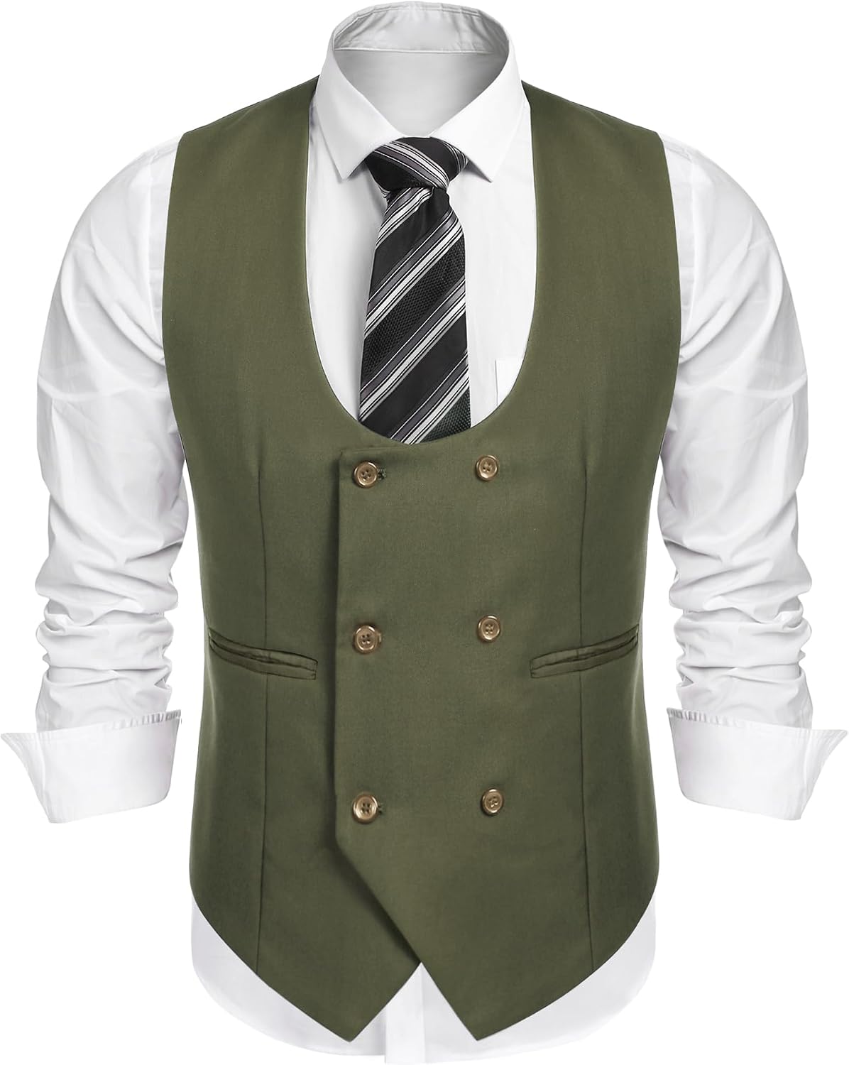 COOFANDY Slim Fit Dress Vests
