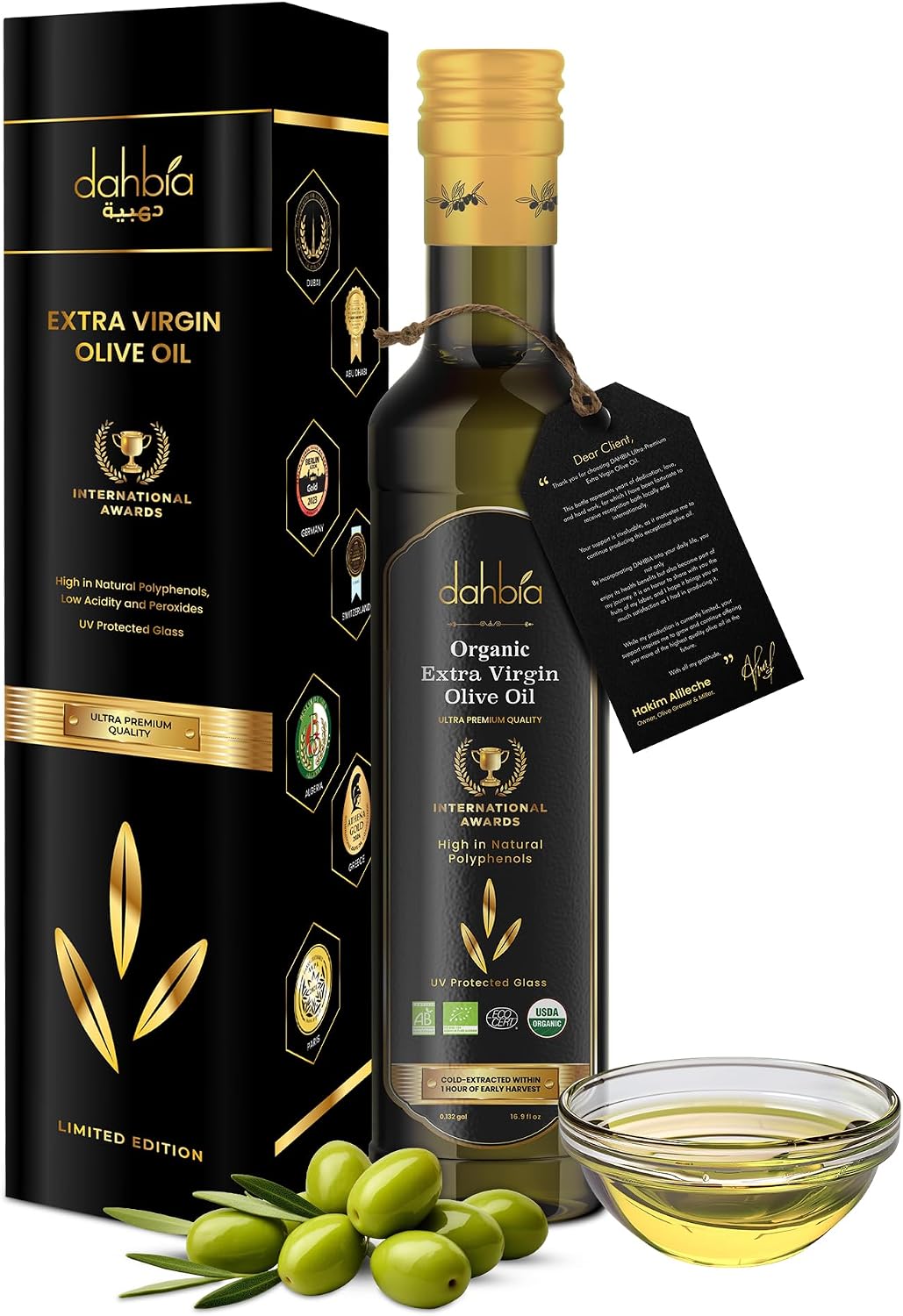 Dahbia Organic Olive Oils