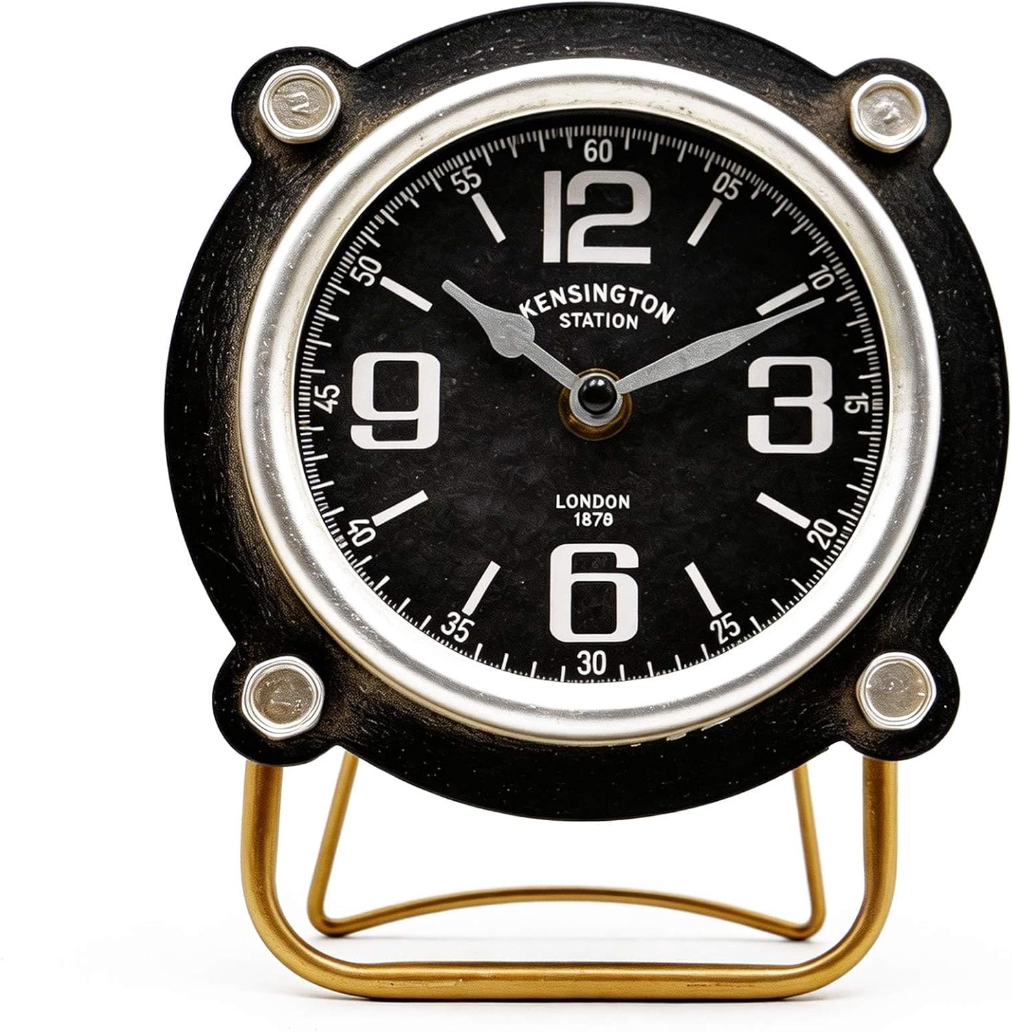 Steampunk Industrial Table Clocks