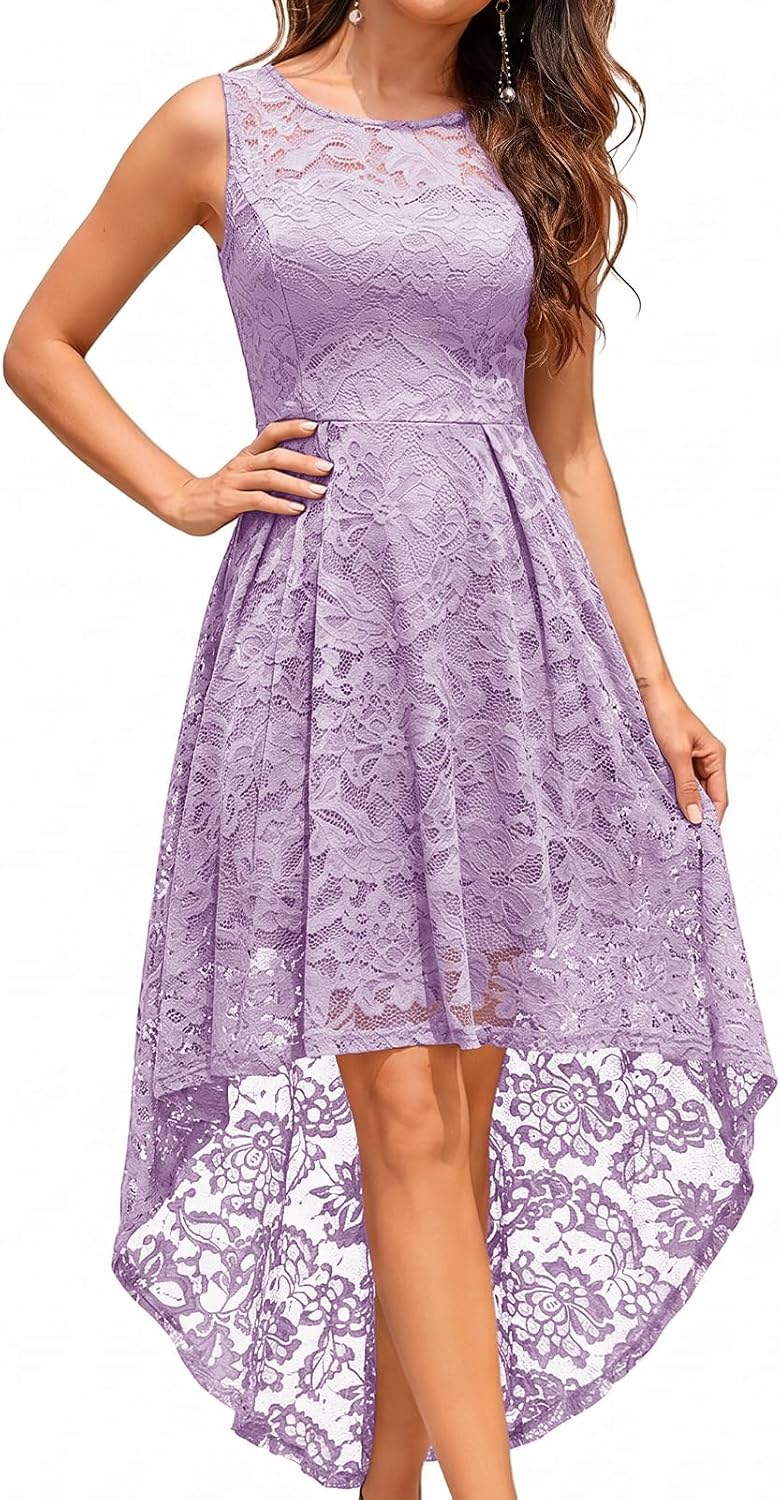 MUADRESS Floral Lace Cocktail Dresses