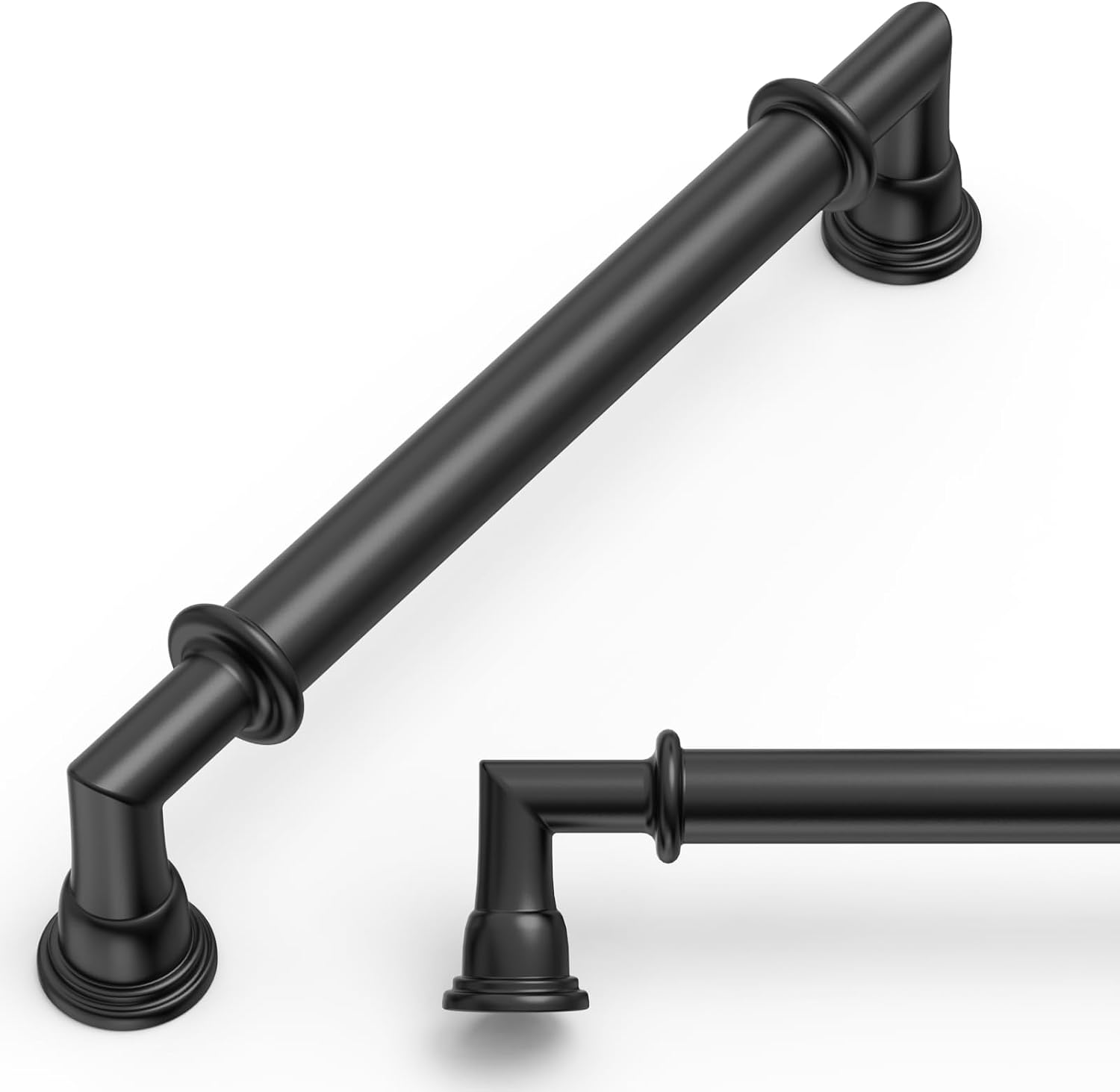 Amerdeco Matte Black Cabinet Pulls