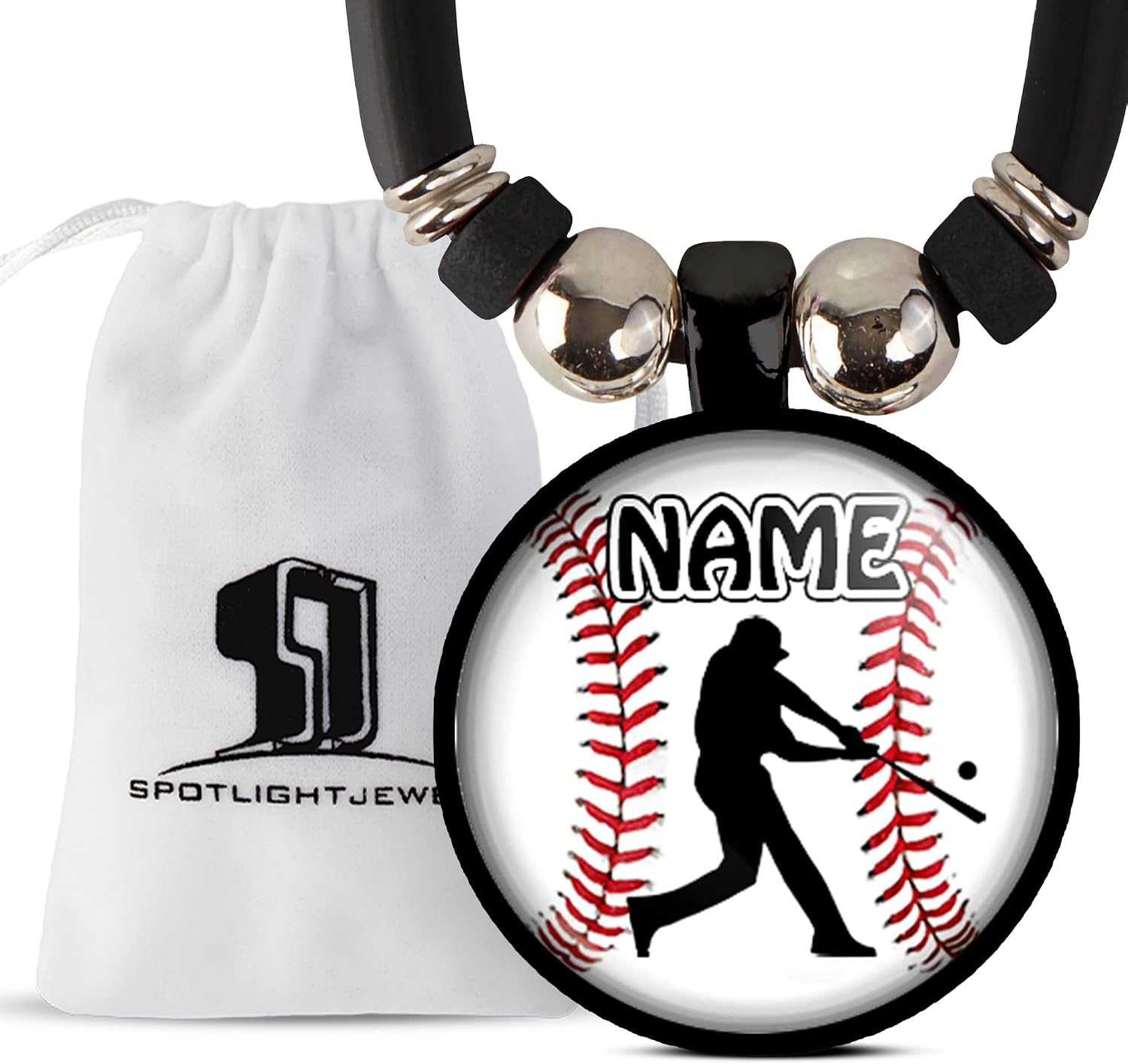 Personalized Baseball Necklaces