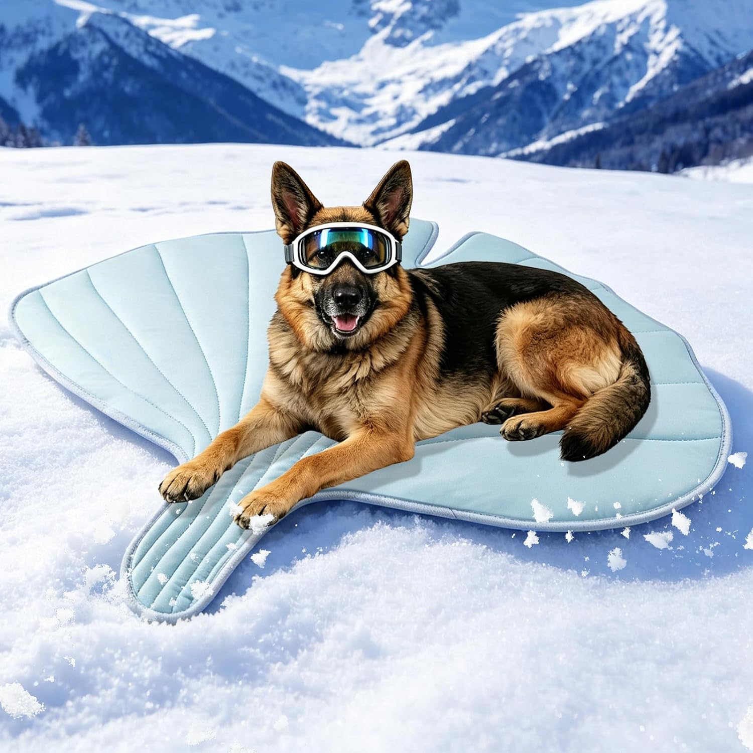 Dog Cooling Mat,Cooling Blanket for Large Dog,Machine Washable Pet Blanket